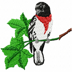 Small Birds Embroidery Design 7